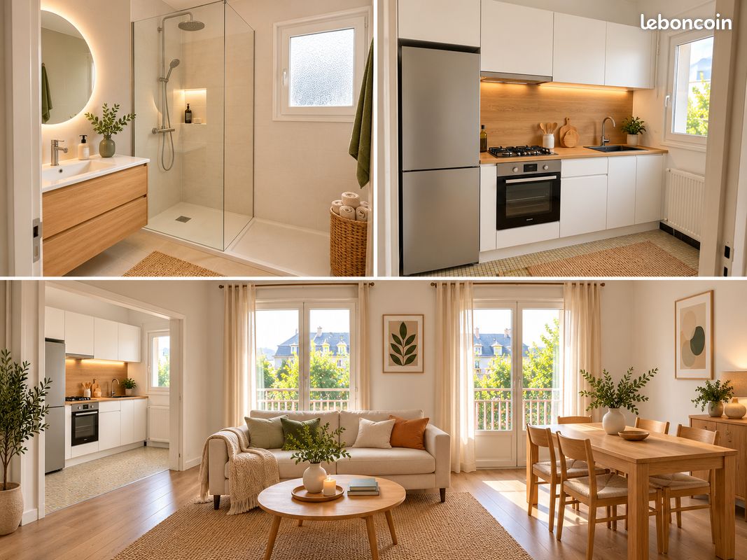 Appartement 2 pièces 48 m² · à Vannes · 47,5 m² · 800 €/mois