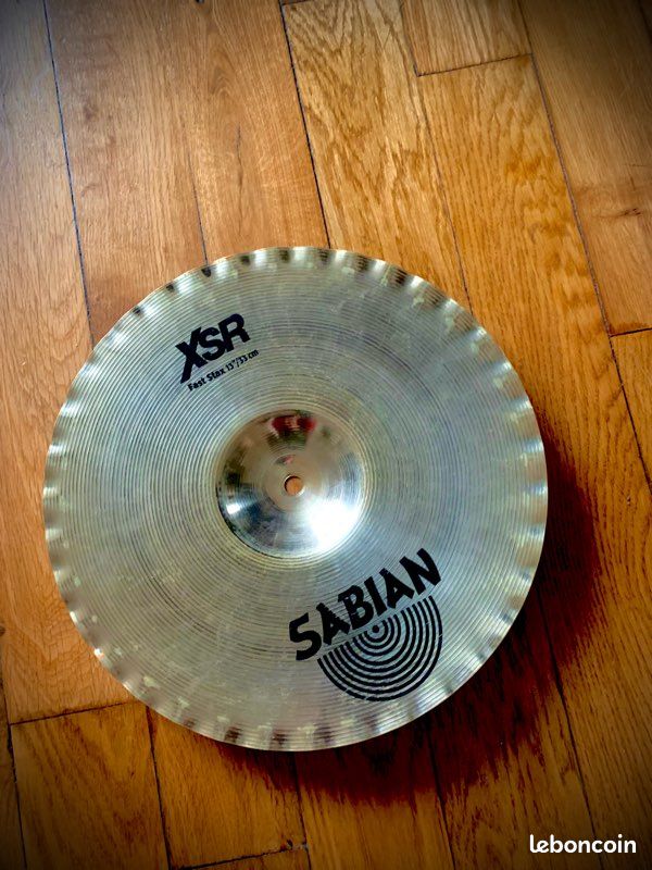 Cymbale SABIAN XSR Fast Stax 13-16" - Set Frappe Et Charleston - Attaque Claire Et Volume