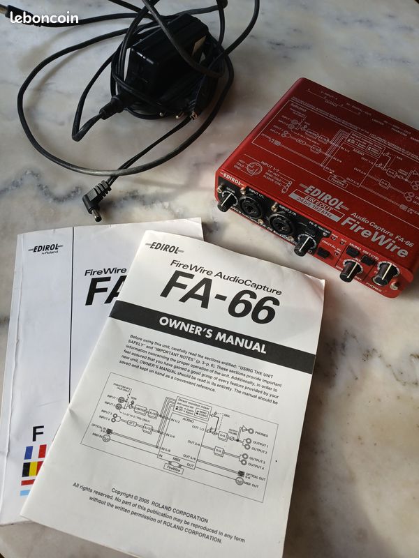 Carte son edirol FA-66 (image 1)