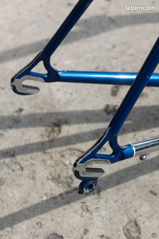Cadre Vélo Course De Rosa Planet Carbo Sys NOS Vintage - Aluminium Noir Et Or