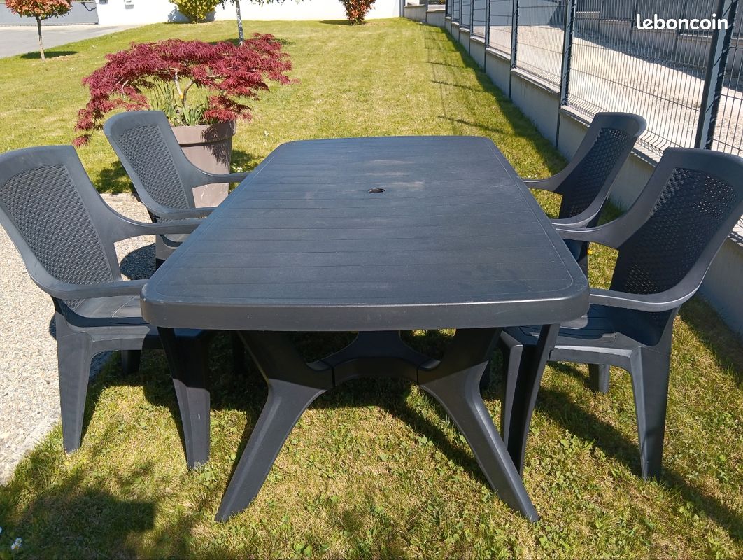 A vendre table 4 chaises (image 1)