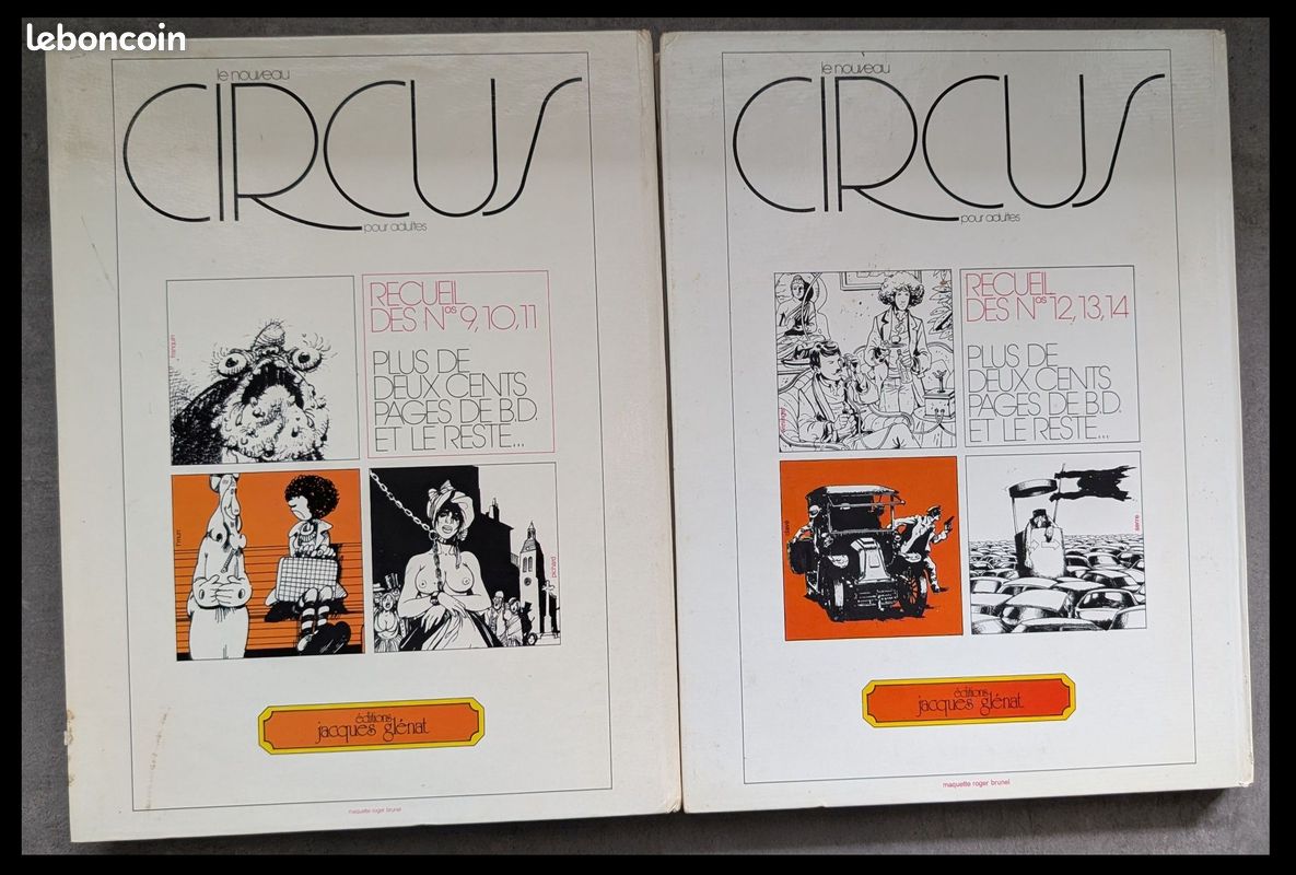 Recueil Circus - Le nouveau circus pour adultes numero 9 10 11 12 13 14 (image 2)