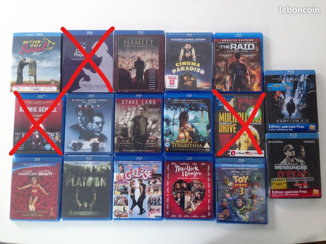 Lot blu-ray & steelbook - possibilité à l'unité (image 2)