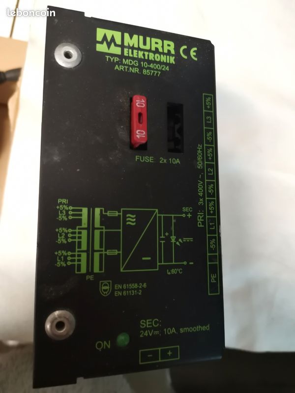 Transformateur industriel 3x400v/ 24v (image 1)