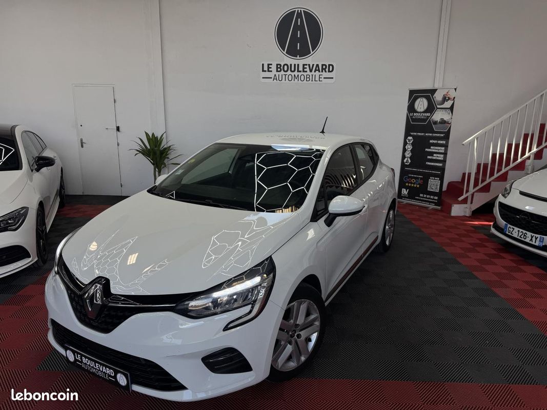 RENAULT CLIO 1.5 Blue dCi 85 cv Business TVA RECUP CARPLAY RADAR SUIVIS COMPLET (image 1)