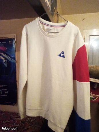Maillot vert LE COQ SPORTIF Homme vintage T4x5 made in France