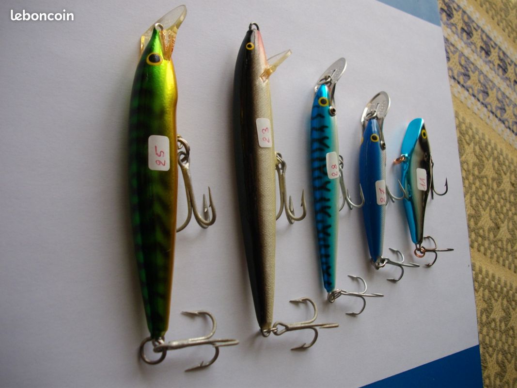 LOT DE 5 Rapala RNR 07 neufs sans leurs boîtes EUR 22,00 - PicClick FR