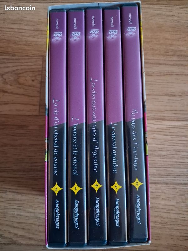 Saga de 5 DVD sur les chevaux (image 2)