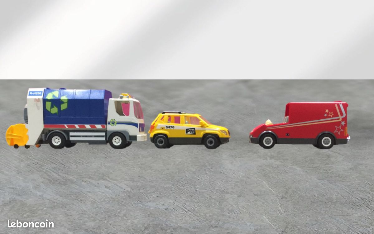 3 véhicules playmobil (image 1)