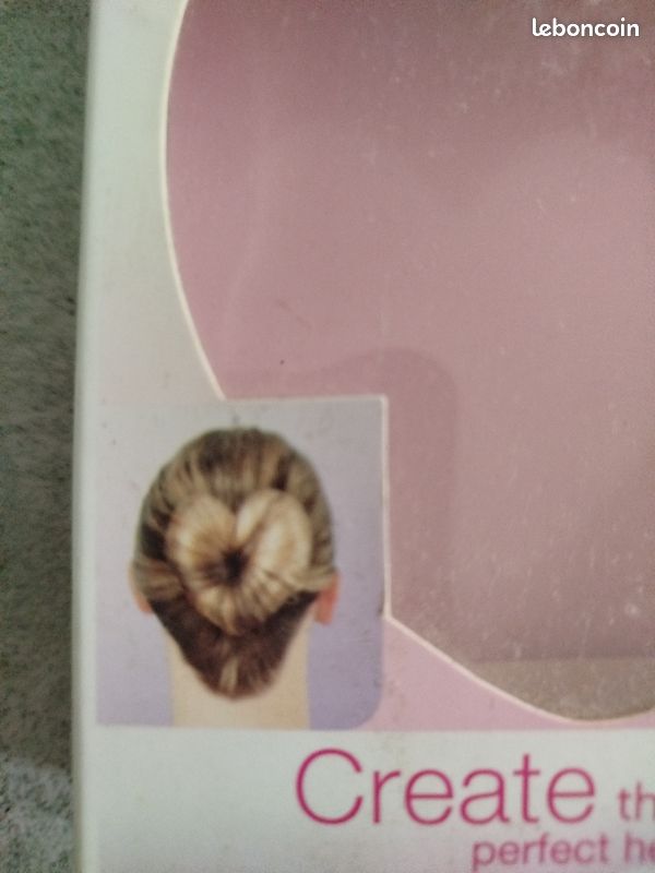 Accesoire coiffure chignon cœur (image 2)