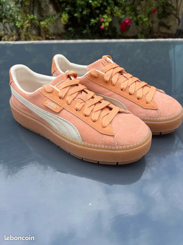 Puma Femme Puma Suede Pastel Rose Suede Classic Puma Suede Rose
