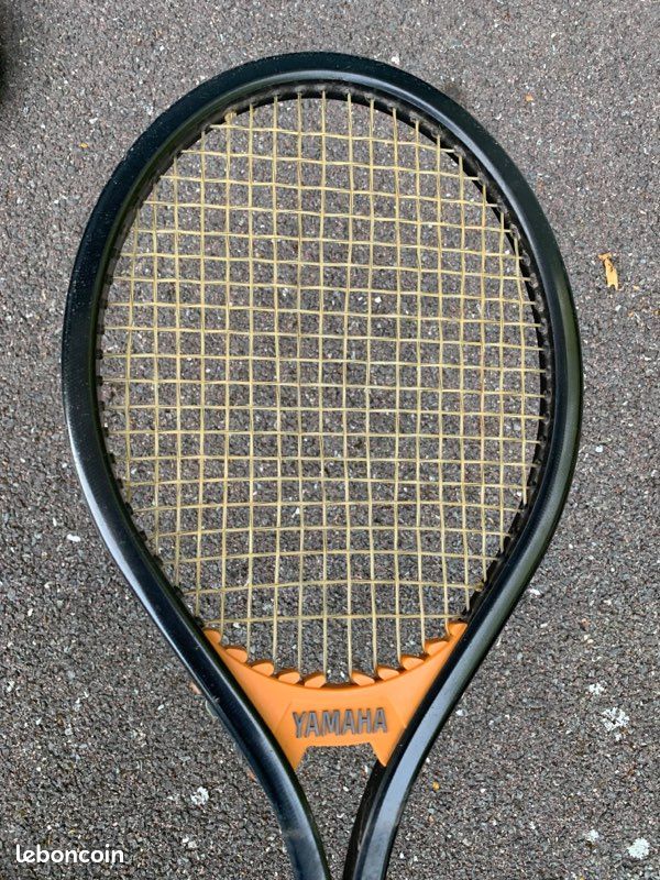 Raquette De Tennis Yamaha Accurace Vintage Avec Housse - Taille De Grip 4 1/2