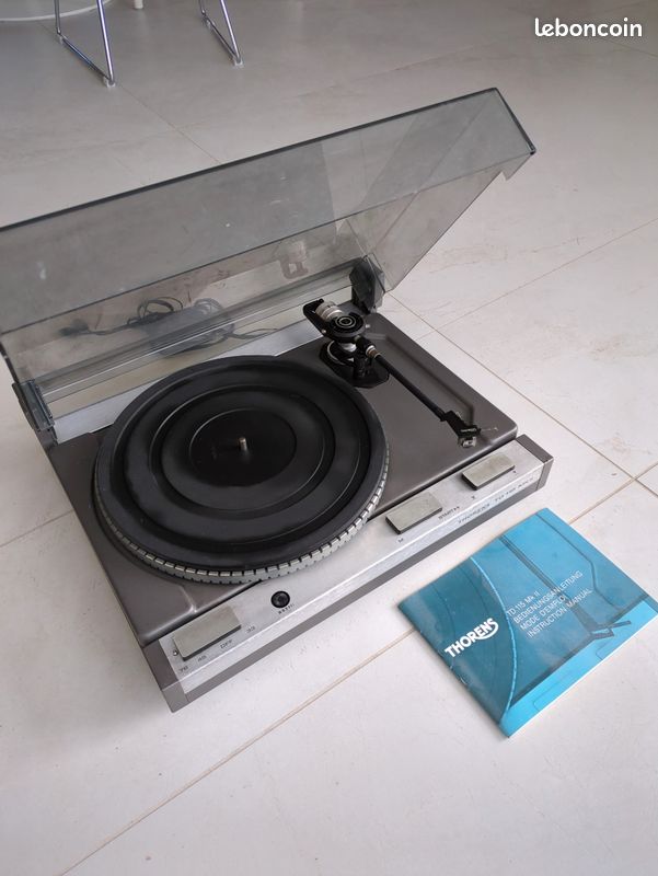 platine vinyle Thorens TD 150 MK2 avec cellule MC Audio