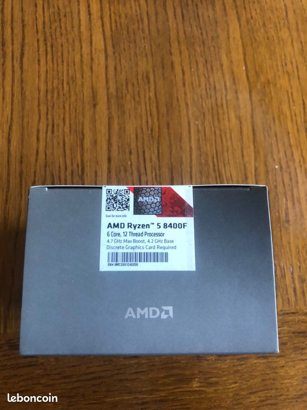 Vend processeur AMD Ryzen 5 8400F (image 1)
