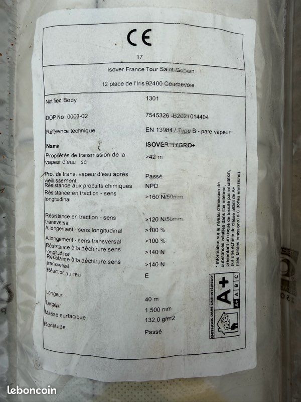 Membrane HYGRO + (image 2)