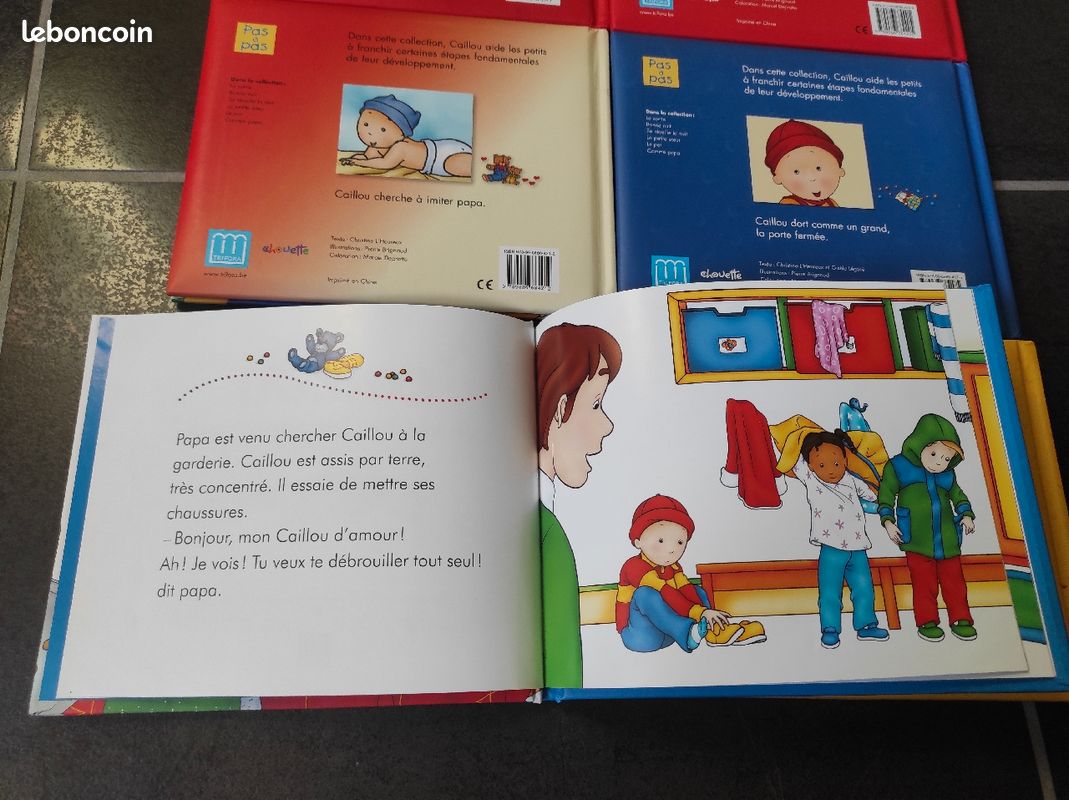 Lot livres "Caillou" (image 3)
