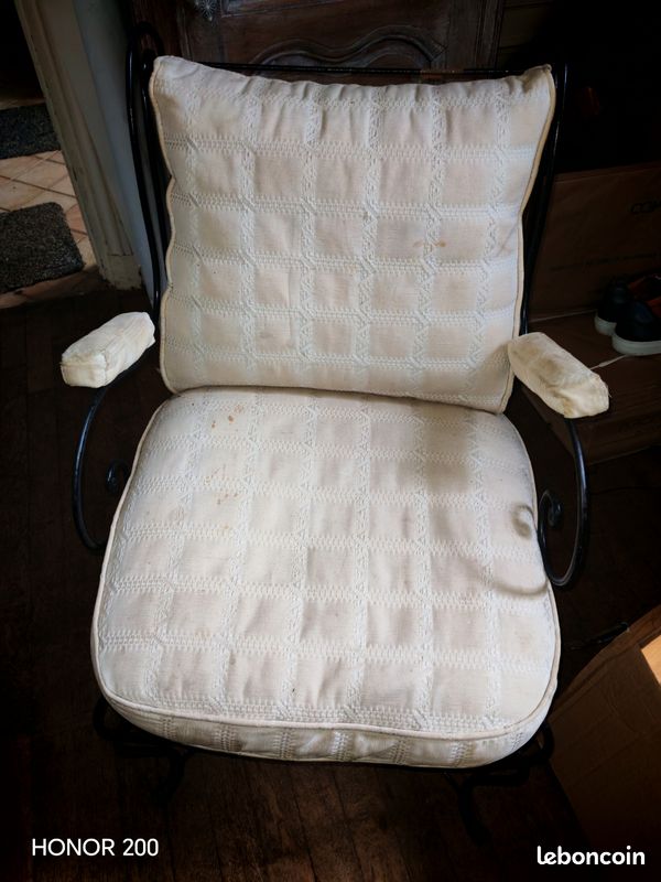 Chaises en fer forgee (image 11)