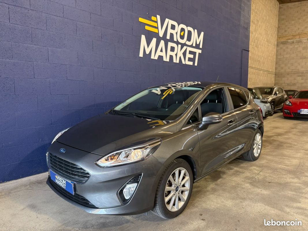 FORD Fiesta 1.0 100ch Titanium - 2019 - Suivi complet - CARPLAY - Bon état général (image 6)