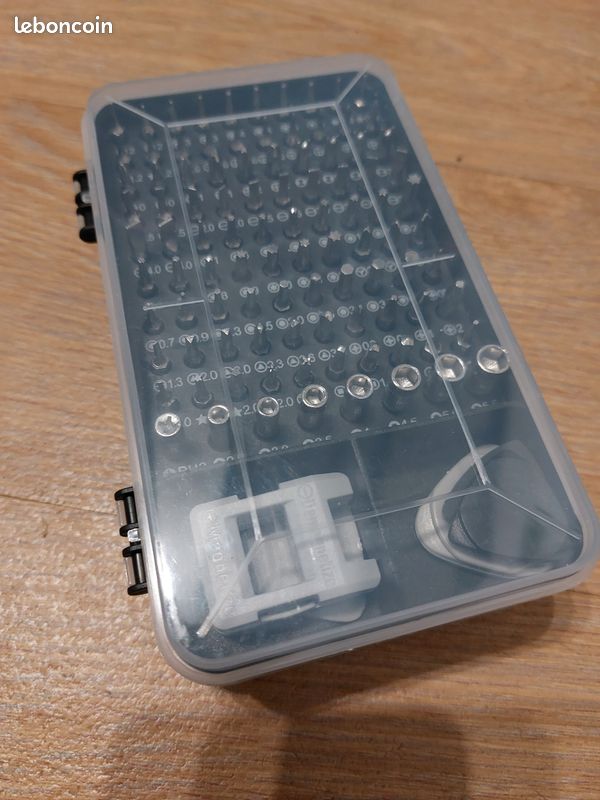 Kit 115 embouts/tournevis magnetiques de precision NEUFS (image 1)