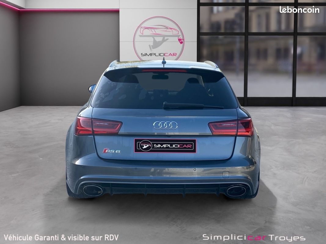AUDI RS6 AVANT 4.0 V8 TFSI 605 PERFORMANCE QUATTRO TIPTRONIC 51 233 HT Garantie 12 mois (image 6)