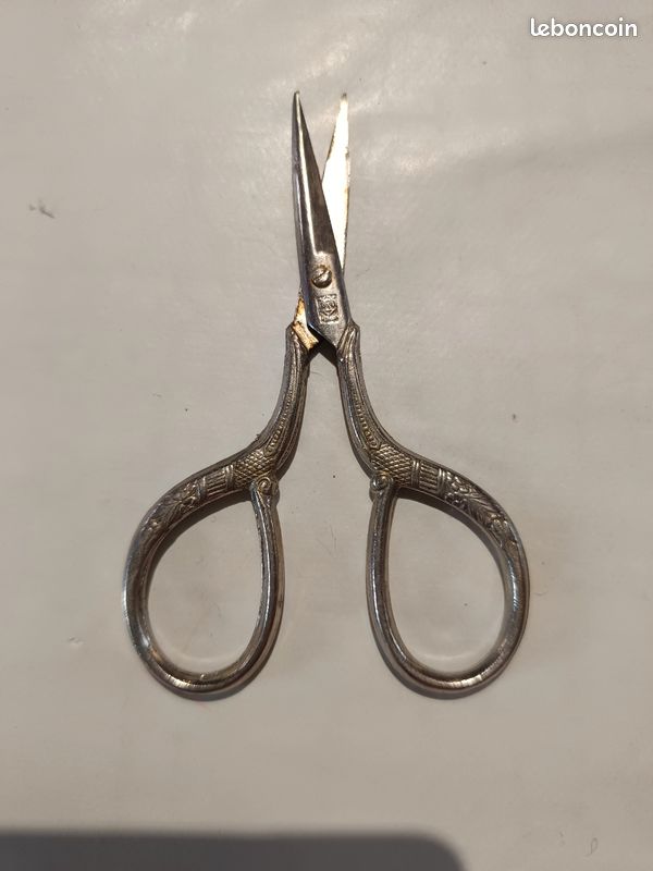 RA04357-ciseaux De Couture Ciseaux De Beauté Vintage En Acier Inoxydable Pour Guitare Artisanale
