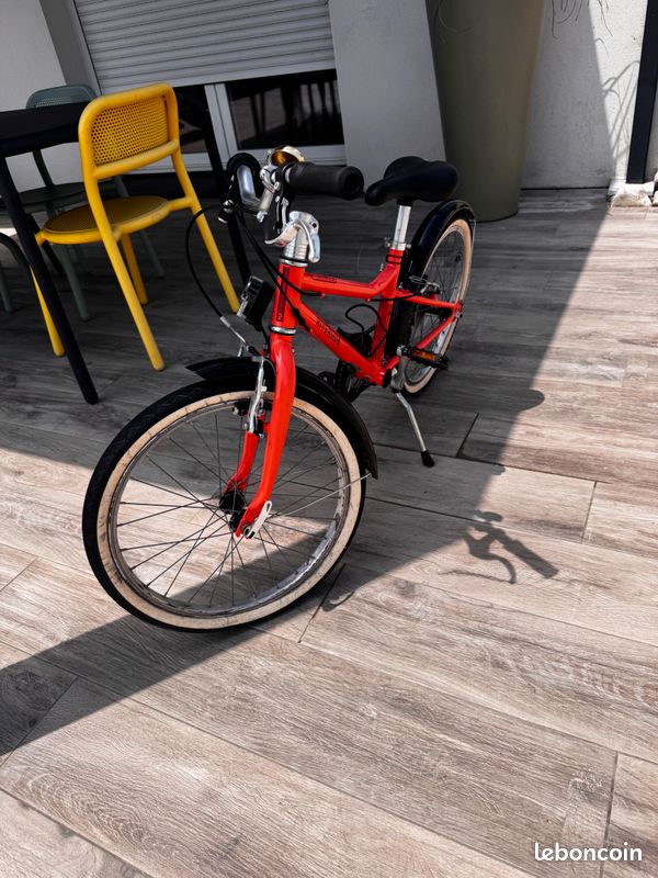 Velo VELO VTC BTWIN ENFANT RIVERSIDE 500, 20 POUCES (image 2)