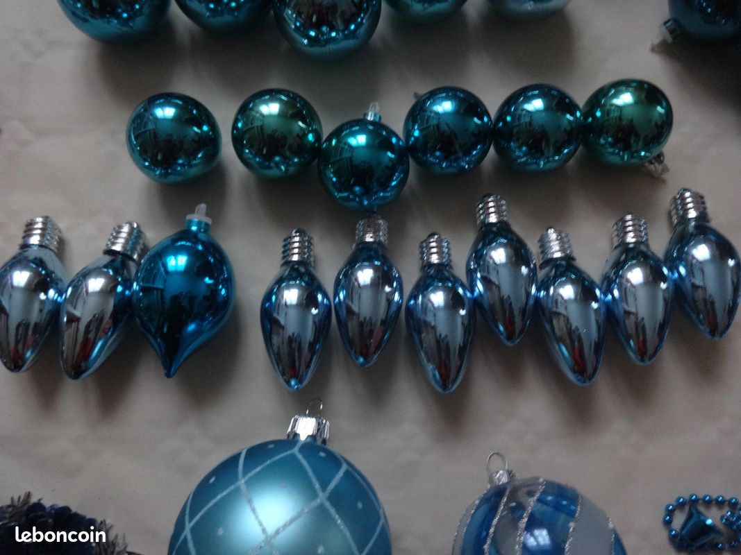 Lot de 71 articles de décoration pour table et sapin de Noël (image 11)