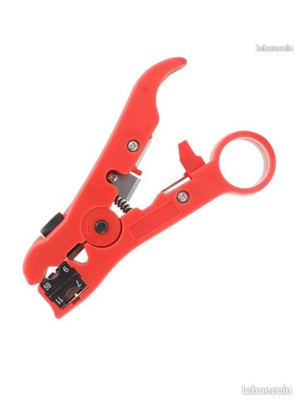 Extracteur électrique multifonction pour câble coaxial RG59 RG6 RG11 RG7 et décapage R6/6 (image 1)