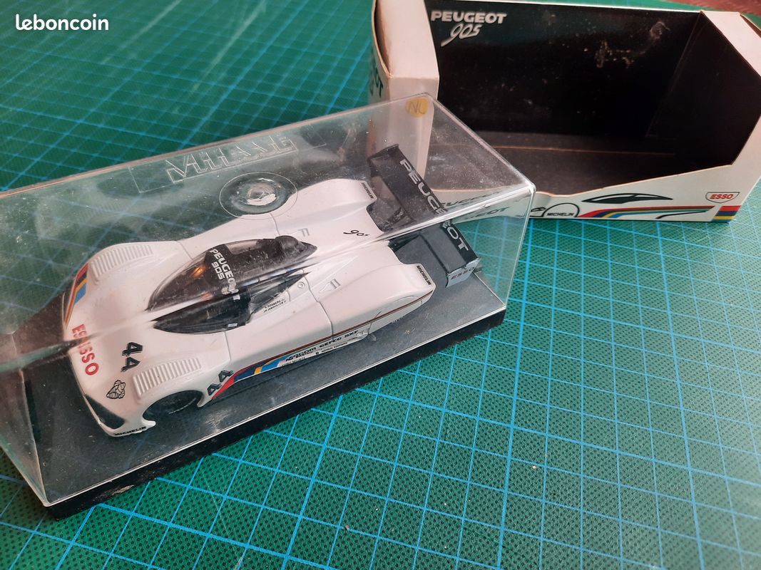 Peugeot 905 #44 (1991) – Boitage Peugeot 905 Vitesse 1/43ème neuf en ...