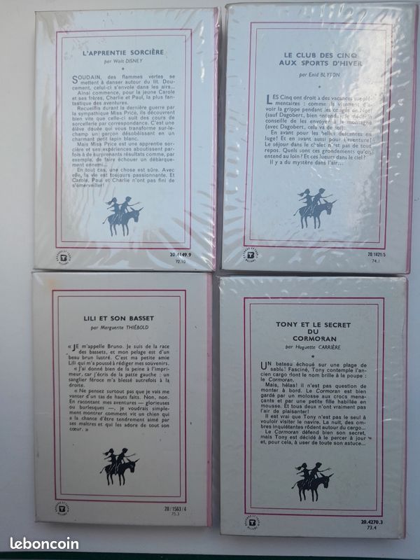 Bibliothèque rose, lot 4 livres (image 3)