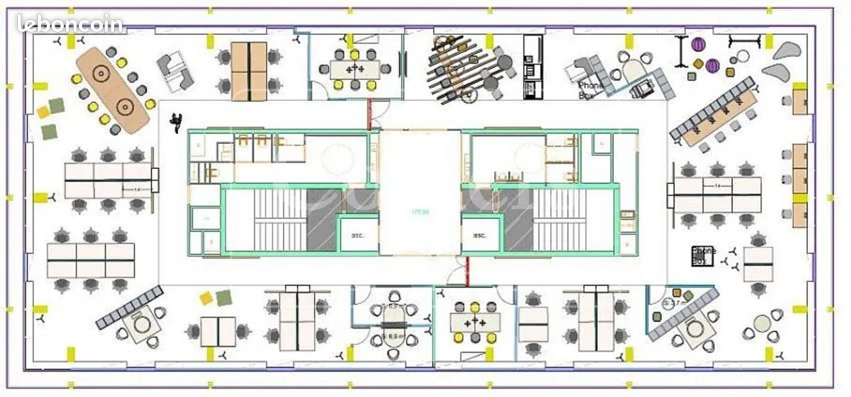 Bureaux 1 187 m² (image 6)