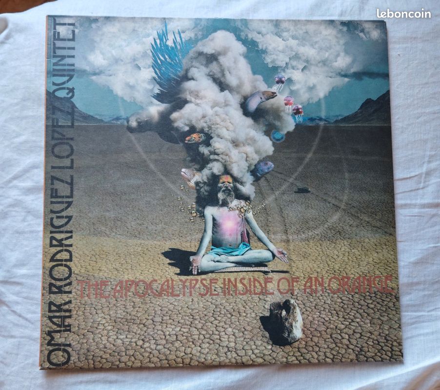Omar Rodriguez Lopez Quintet - The Apocalypse Inside Of An Orange vinyl clear (image 1)