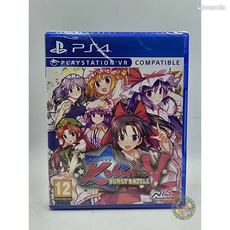 Jeu PS4 Touhou Kobuto V : Burst Battle - Édition Compatible VR - Vendu Par Vendeur Pro
