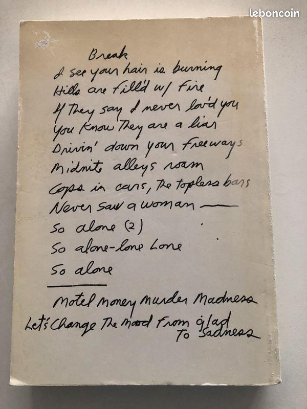 Livre "Jim Morrison&The Doors" en Anglais et Allemand (image 2)