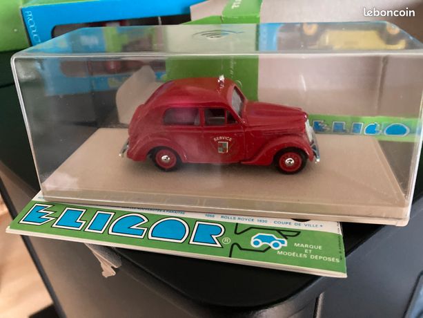 ELIGOR 1018P Scale 1/43 | RENAULT JUVAQUATRE POMPIERS DE PARIS 1938