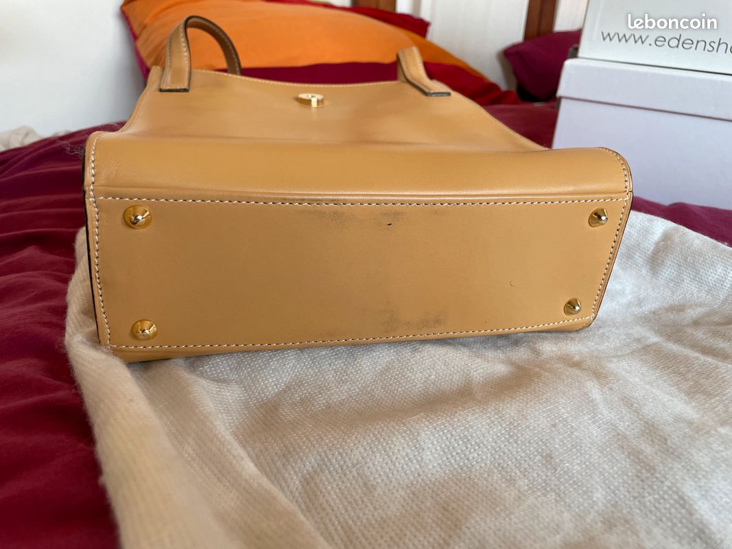 Sac à main beige Eric Laville neuf (image 8)