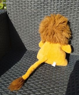 Figurine Ajena mascotte publicitaire du Lion LCL Tour de France Crédit Lyonnais - Collection