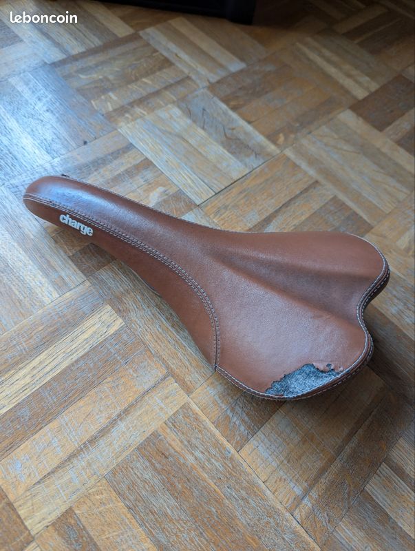 Siège De Vélo Vintage Permaco #5064 Marron - Large, Fabriqué Aux États-Unis, Occasion