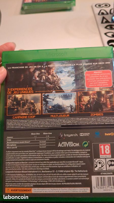Calle of duty black ops Xbox one (image 2)