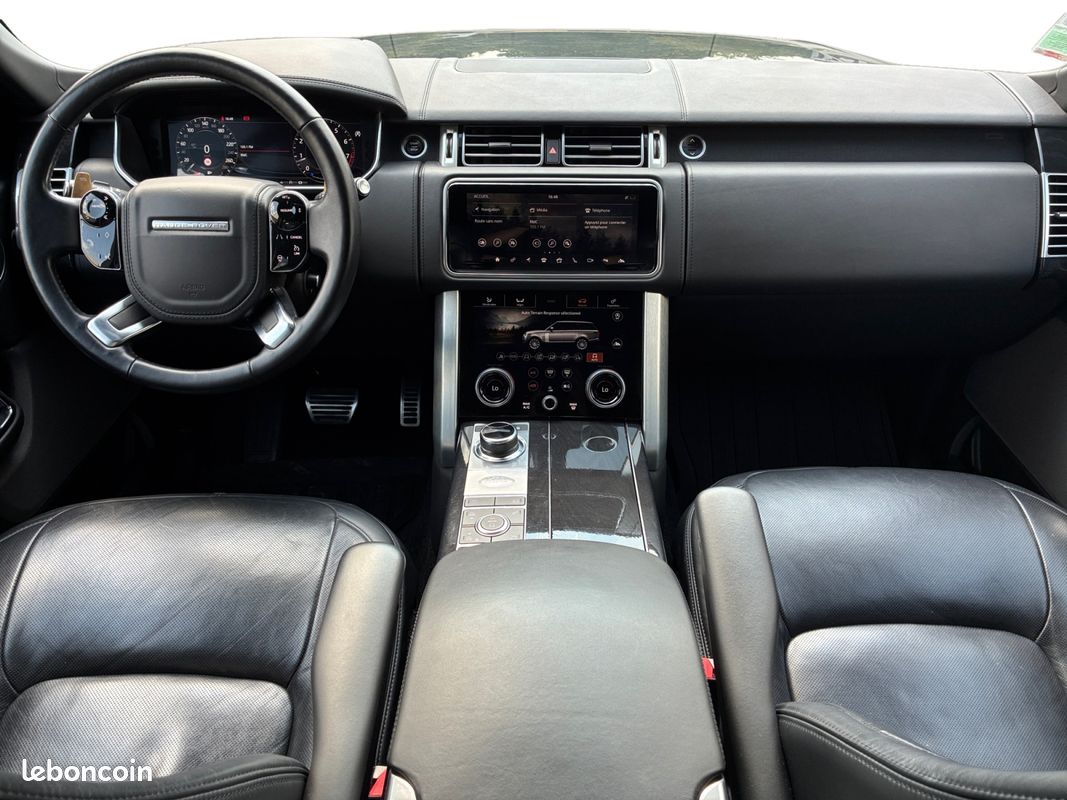 LAND ROVER RANGE ROVER IV 5.0 V8 SUPERCHARGED 525 AUTOBIOGRAPHY 525Ch Garantie 12 mois (image 8)