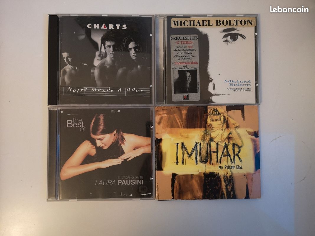 Lot de 4 CDs des années 90 (image 1)