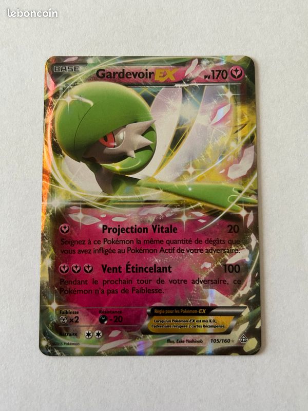 gardevoir brillante de pokemon