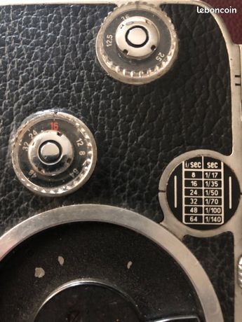 Paillard Bolex C8 Standard 8mm Movie Ciné Camera Kern Yvar 12.5mm f/2.5