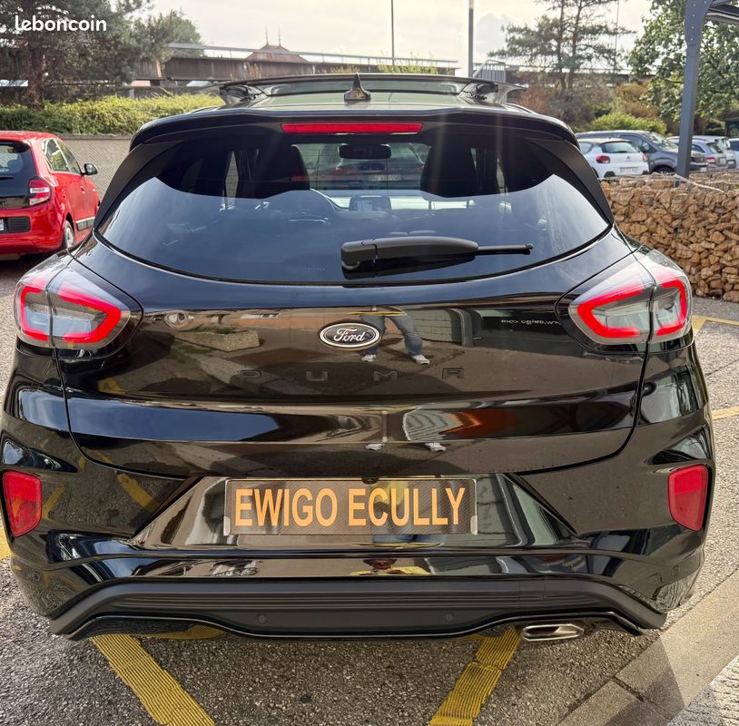Ford puma 1.0 ecoboost 125 hybrid mhev st-line x dct bva- toit ouvrant- car play- garantie (image 11)