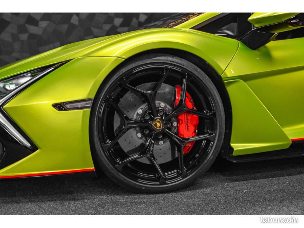 Lamborghini revuelto AD PERSONAM - VERDE CITREA / ROSSO MARS TVA 6.5 V12 1.015CH Baquets (image 16)