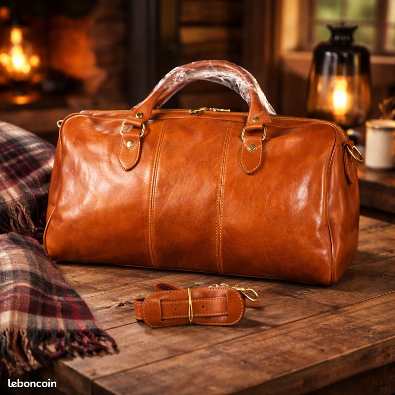 Sac de voyage en cuir Pittsburgh - Housse à vêtements voyage