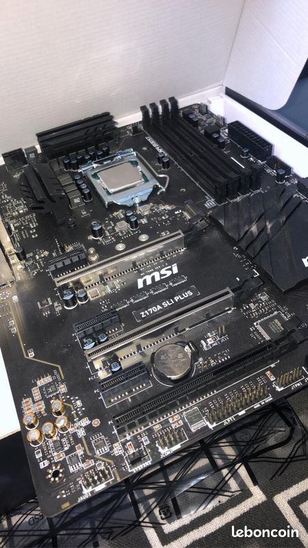 Msi z170a sli plus + Intel Core i5 6600 (image 3)