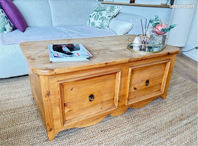 Table basse bois massif : le meuble indispensable Table basse bois massif : le meuble indispensable