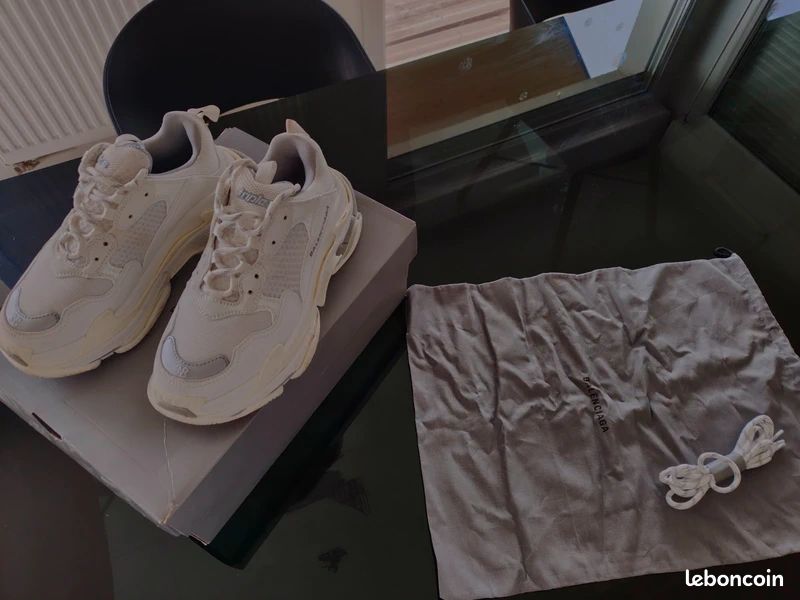 Balenciaga Triple S senaker taille 38 femme (image 1)