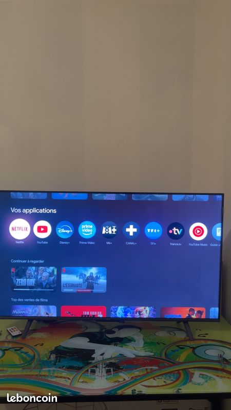 Tv uhd qled 108cm garantie (image 1)